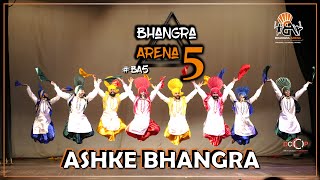 Ashke Bhangra  Senior Live Category  Bhangra Arena 5 2024 [upl. by Beera]