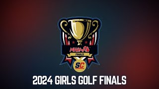 2024 MHSAA Girls Golf Finals  STATE CHAMPS AT THE STATE FINALS [upl. by Nanreik358]