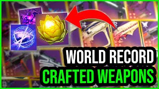 I Achieved a Destiny 2 Crafting WORLD RECORD [upl. by Nie694]