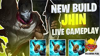 Testing New Attack Speed Jhin Build  Wild Rift HellsDevil Plus Gameplay [upl. by Lleinnad]