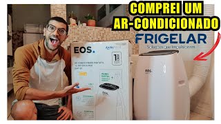 Unboxing  Arcondicionado Portátil EOS Arctic Fresh Site Frigelar é Confiável [upl. by Llevra585]