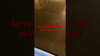 Spray can paint job part 4  wet sand and polish spraypainting paintwork [upl. by Ahsert]