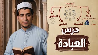 شرح درس العبادة  معناها وأنواعها  الصف الخامس الابتدائي  التربية الدينية الإسلامية [upl. by Shantha]