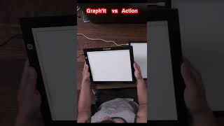 tablette lumineuse graphit vs action 😁 materieldedessin lightpanel [upl. by Tav18]