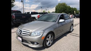 PreOwned 2008 MercedesBenz CClass C300 4Matic 30L V6 7Speed Auto Oshawa On StockW5344 [upl. by Eibrab]