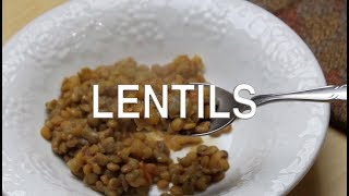 Vegan Lentils with Instant Pot [upl. by Strohl474]