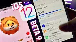 iOS 12 BETA 9  Es geht langsam auf die Zielgerade  Neuerungen Geekbench usw [upl. by Ylrehs]