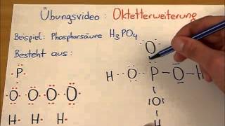 Übungsvideo Oktetterweiterung Phosphorsäure Perchlorsäure [upl. by Sivrup]