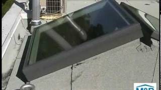 Velux skylights installation on flat roof Toronto [upl. by Ydnew]