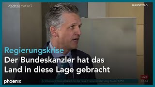 Katja Mast und Thorsten Frei zur Regierungskrise am 131124 [upl. by Neelyt649]