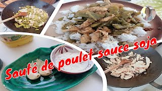 Poulet Soja Recette Inratable Découverte [upl. by Artimas656]