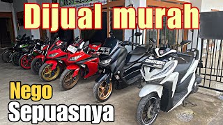 PARAH NI MURAHNYA HARGA MOTOR DISINI⁉️DIJUAL OBRAL [upl. by Kathi480]