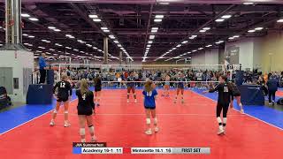 Academy 161 v Mintonette 161  JVA Summerfest 2024 [upl. by Rowell870]