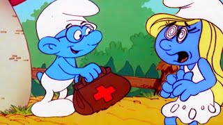 The Ultimate Rivalry 😤  EXCLUSIVE CGI CLIP  The Smurfs 2021 [upl. by Ayhdnas]