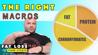 Hitting The Right Macros  Fat Loss Dieting Made Simple 3 [upl. by Tonkin]