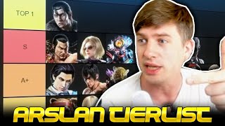 TMM Talks Arslan Ash Tekken 8 Tierlist [upl. by Yeleen102]