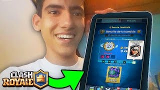 EL ULTIMO YOUTUBER EN CONSEGUIR LA NUEVA CARTA LEGENDARIA DE CLASH ROYALE  TheDonato [upl. by Hnad]