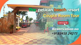 The Pelican Beach Resort Mandarmani II Couple room II Reservation No  91 8343824273 [upl. by Drwde]