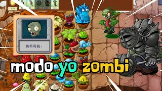 MODO YO ZOMBI MAS DIFICIL DE PVZ FUSION 215 [upl. by Anglo]