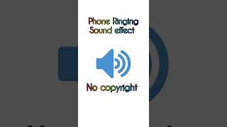 Phone Ringing calling Free High Quality Sound EffectNo copyright sound effect [upl. by Berwick]