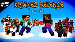 SEASON 5 PART 5  XDJAMES REVENGE HEROBRINE BROTHERS  MONSTER SCHOOL [upl. by Navada47]