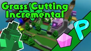 Roblox  I play grass cutting game in roblox  🌻 Grass Cutting Incremental 🌻 [upl. by Seiuqram734]