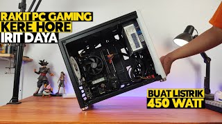 ⚡️RAKIT PC UNTUK LISTRIK 450 WATT  GAME BERAT KUAT [upl. by Lisandra]