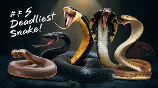 Ranking All 5 Snake Species From Least Deadly To Deadliest  Wildlife Side [upl. by Standice214]