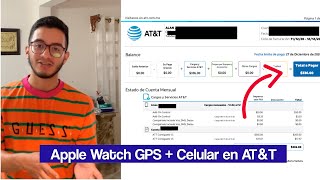 ¿Cuánto pago por la línea de mi Apple Watch en ATampT [upl. by Notsirhc]