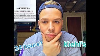 Kiehls Ultra Facial Cream Review  24 hour test [upl. by Idnim43]