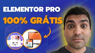 Elementor PRO Gratuito Para Sempre Atualizado Como Baixar e Instalar Plugin Elementor Pro De Graça [upl. by Eeladnerb]