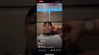 Bmg upper class arguing with Cblu on live ig live [upl. by Harmony]