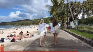 4k Main Beach amp Street Walk  Noosa Heads  Sunshine Coast  QLD  Australia [upl. by Eniluap]