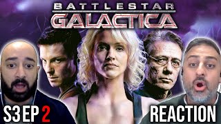 Battlestar Galactica  S3 Ep 2  Precipice  REACTION  First Time Watching [upl. by Zins]