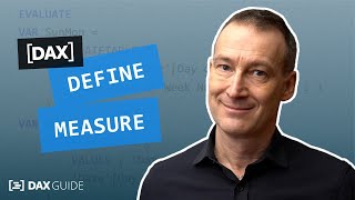 DEFINE MEASURE  DAX Guide [upl. by Rolyat]