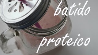 Batido Proteico de Aveia  Banana e Morango Saudável  Joanabbl 18 [upl. by Solohcin]