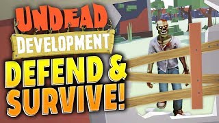 Undead Development  BUILDING A BASE amp SURVIVING  Undead Development Gameplay HTC Vive [upl. by Federica]