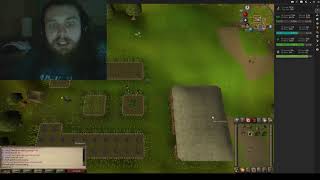 Osrs Herb Farm run LVL 3 10HP pure [upl. by Valsimot]