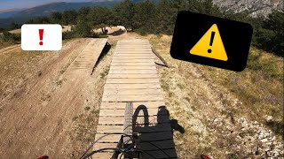 Frontignano bike Park Trail SALIERE🤙 [upl. by Kitarp255]