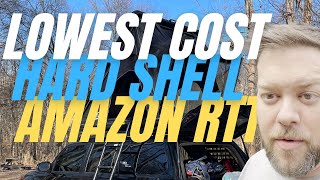 Lowest Cost Hard Shell Roof Top Tent on Amazon Is it any good [upl. by Azral]