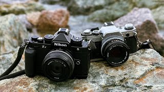 Photographing the East Coast on Nikon Zf amp Canon AE1 [upl. by Esinnej381]