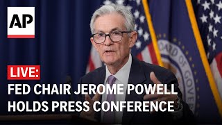 LIVE Federal Reserve Chair Jerome Powell holds a press conference [upl. by Moreland352]