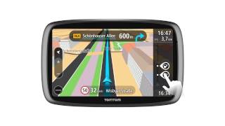 TomTom GO Mit der Routenansicht fahren [upl. by Assyral]