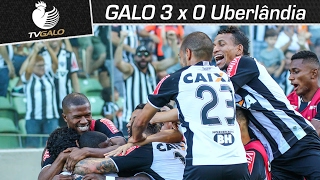 12022017 Galo vence o Uberlândia e segue líder do Mineiro [upl. by Zanahs]