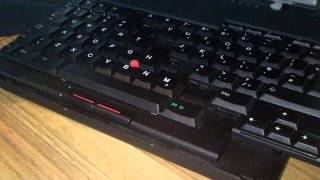 IBM ThinkPad 701c quotbutterflyquot keyboard [upl. by Timoteo]