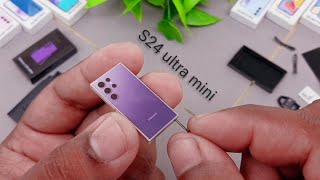 Samsung Mini phone S24 ultra unboxing [upl. by Inittirb416]