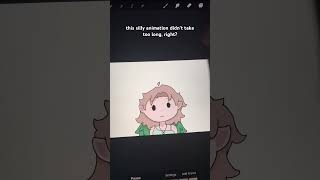 Someone end my misery art fyp procreate animation fyp [upl. by Hgeilhsa]