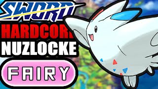 Pokémon Sword Hardcore Nuzlocke  Fairy Types Only No items No overleveling [upl. by Vargas969]