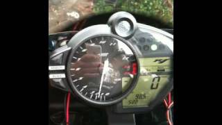 2009 Yamaha R1 Engine Knock Startup CCT Problem [upl. by Skipp]