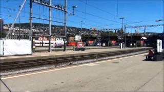 SBB CFF FFS 3000 sifflets de train pour lhommage de JB [upl. by Picco178]